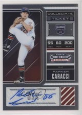 2018 Panini Elite Extra Edition 81/99 Parker Caracci #USA-PC Auto n1u