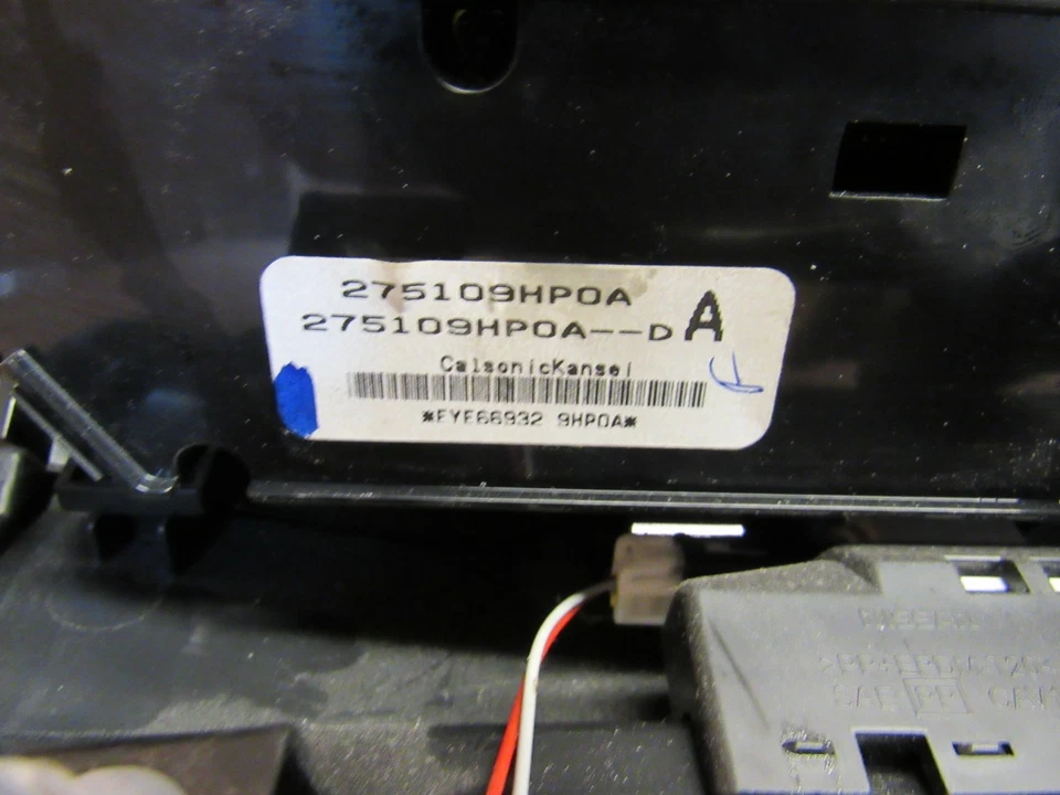 2013 2014 2015 Nissan Altima Climate Control Unit Heater AC Temperature  OEM - Image 3 of 4