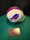 Joe Delamielleure signed Bills mini helmet coa auto