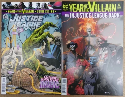 2 COMICS YEARS OF THE VILLAIN JUSTICE LEAGUE 16 & 17 DC 2019 TYNION IV BUENO - Photo 1/2