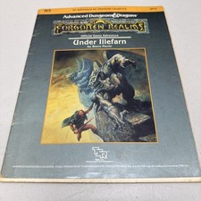 Under Illefarn Advanced Dungeons & Dragons 1987 TSR 9212 Forgotten Realms *READ*