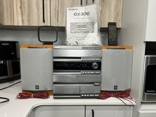 Yamaha GX-500 3CD/CASSETTE/AM/FM/AUX/MD playe...