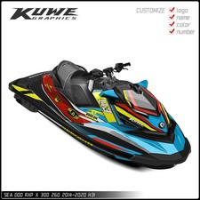Graphics kit for SEA DOO RXP X 300 2014-2020  Decal kit Sticker  H31