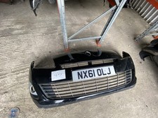 2009-2013 Renault Scenic MK3 Tennj BLACK / Front Bumper