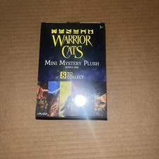 warrior cats Bonkers mystery plush Series 1 mint unopened box DISCONTINUED
