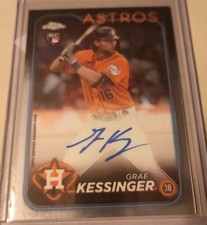 2024 Topps Chrome RC Autographs Grae Kessinger #RA-GK Rookie Auto BASEBALL Card 