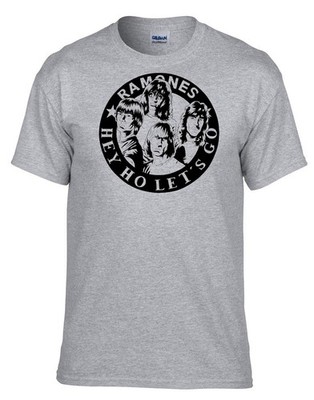 Ramones Rock Music Metal Rules Grau Kinder T-Shirt -074_GR-Kids