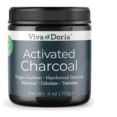 Virgin Food Grade Activated Charcoal Powder, 4 Oz - Detox & Cleanse Your Body
