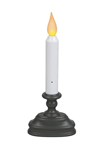 FPC1320A-6 Battery Operated LED Window Candle with New Hot Spot Black - Image 3 of 4
