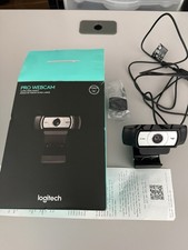 Logitech Pro Ultra Wide Angle HD Webcam Used 4 Times Like N: E: W. Black