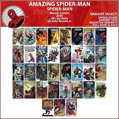 Amazing Spider-Man (2025) #1-28 29 30 31 32 33 34 35 Marvel Comics COVER SELECT
