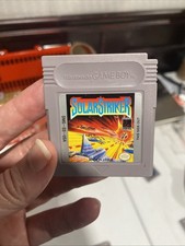 SolarStriker (Nintendo Game Boy, 1990) Authentic Tested Working Clean