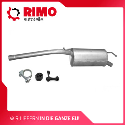 VW Caddy III 1.6 (2002-2010) Endschalldämpfer Auspuff mit Montagesatz