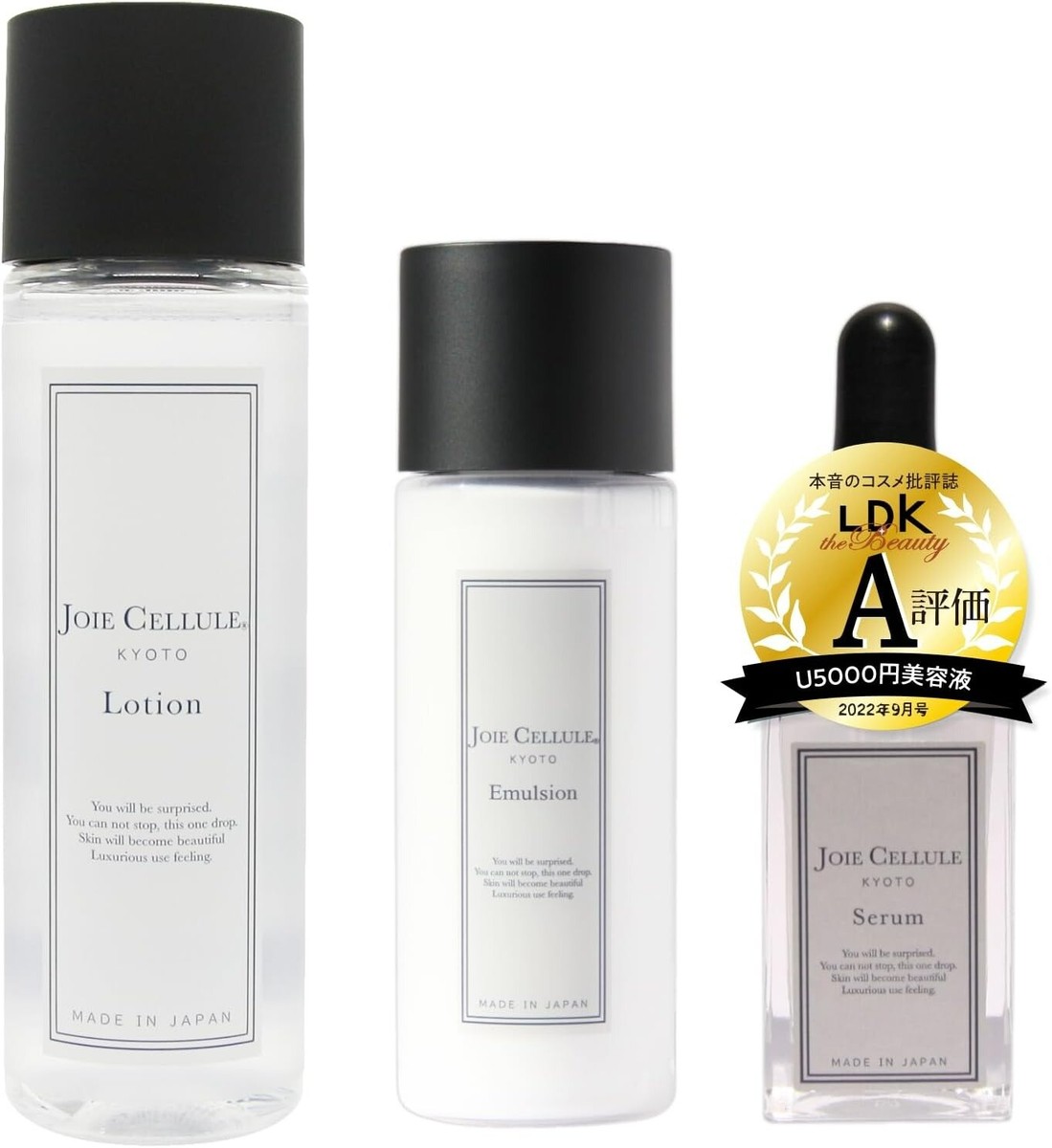 Dr.Cell-aging/シマリスボディジェル JOIE CELLULE Lotion Emulsion Serum Human Stem Cells Aging
