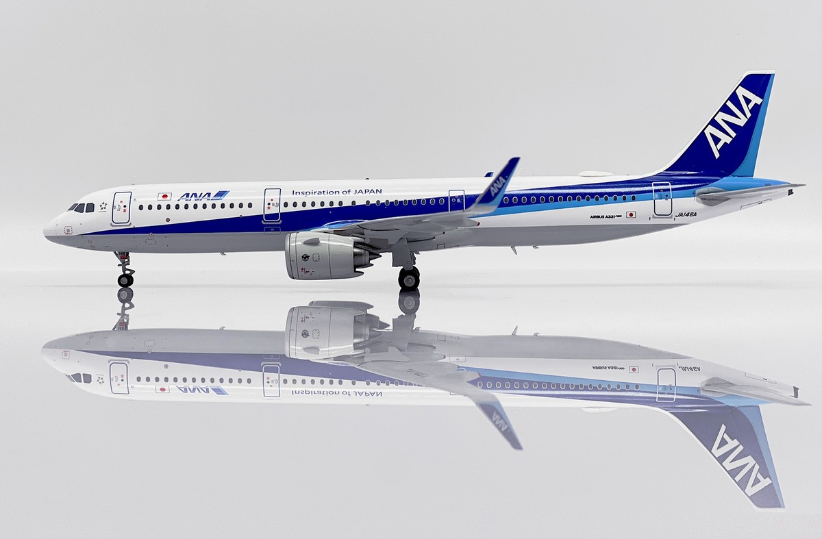 1:200 JC Wings ANA Airbus A321neo Passenger Airplane Diecast