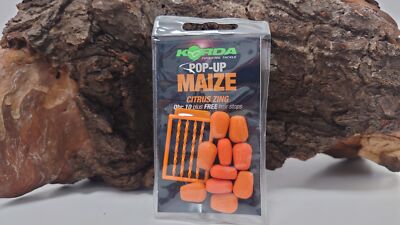 Korda Pop Up Maize Citrus Zing Orange Angelfutter Karpfenfutter Fake Food