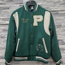 NEW Puma x Rhuigi Varsity Jacket Evergreen Me...