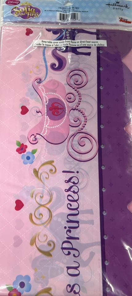 DISNEY SOFIA EL PRIMER MANTEL PLÁSTICO Foto 2 de 2