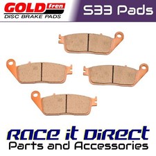 Bremsbel&auml;ge f&uuml;r HONDA CB 600 F HORNET 1998-2010 VORNE GOLDFREN S33