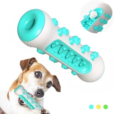 Dog Molar Toothbrush Toys Chew Cleaning Teeth Safe Soft Puppy Dental Care