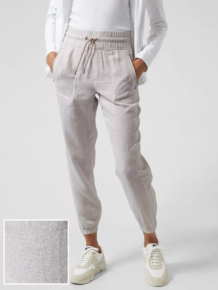 Athleta linen jogger sale