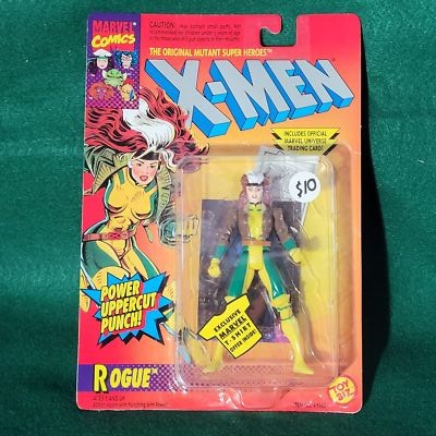 1994 Toy Biz X-men 5'' Rogue Power Uppercut Punch Action Figure - NEW
