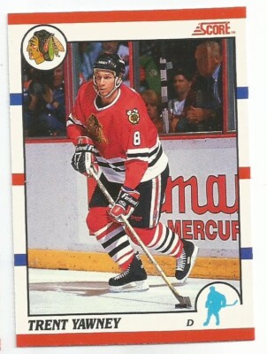 TRENT YAWNEY 1990-91 SCORE BILINGUAL CARD NM-MT CONDITION