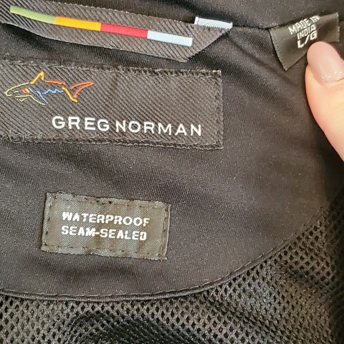 Mens Snickers Football Patch Jacket Zipable Sleeves Vest Golf Greg Norman L - Picture 11 of 12