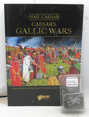 Hail Caesar 101010010 Caesar's Gallic Wars (Book+Mini) Invasion of Gaul