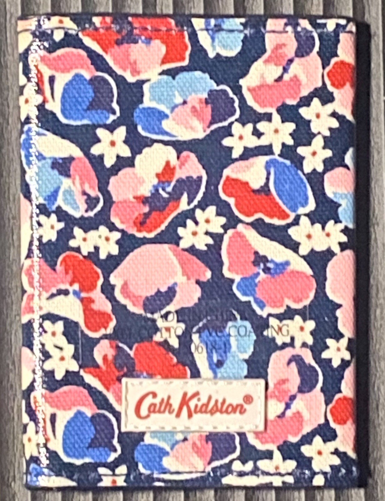 Cath Kidston Trifold Ticket Holder Sketchbook Ditsy Card Wallet Xmas
