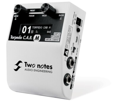 two notes torpedo cab m