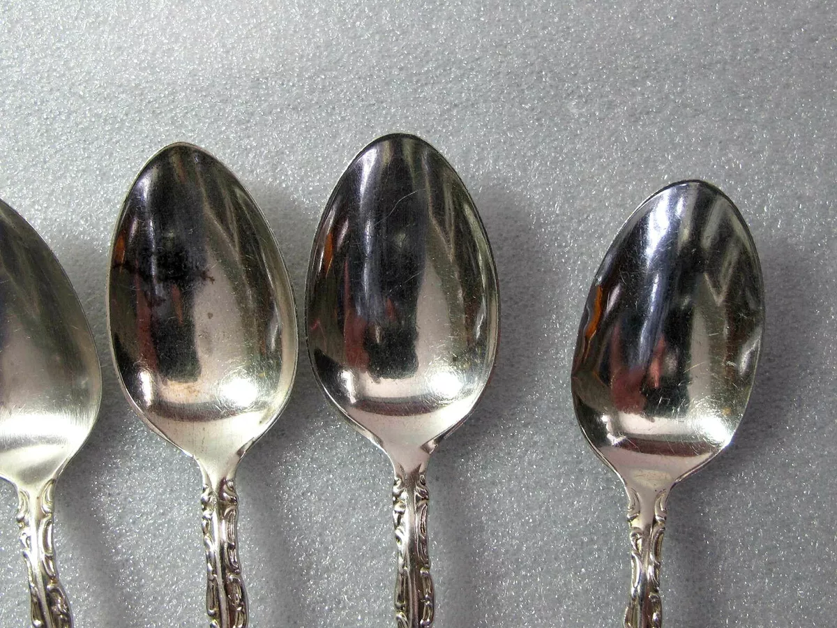 Birks Sterling Silver Louis XV Pattern - Tea/Coffee Spoon Set of 6