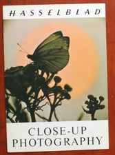 HASSELBLAD CLOSE-UP PHOTOGRAPHY BROCHURE, 1971, 20 PAGES, E 1.013 90/156822