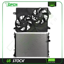 Engine Radiator and Cooling Fan Assembly For 2006 2007 2008 2009 Dodge Charger