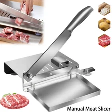 Manual Meat Slicer Bone Cutter Stainless Steel Beef Bone Cutting Machine