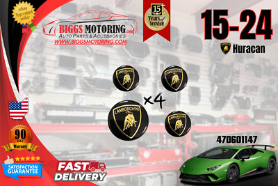4 (Pcs) Lamborghini Huracan/Urus/Aventador Bull Center Cap New kit OEM 470601147