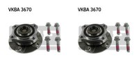 SKF 2X Radnabe Radlagersatz Vorderachse FüR BMW 5Er Touring E61 E60 E64 E63