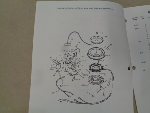 Force Outboard Parts Catalog 1989 35 HP Model A OB 4273 - Bild 3 von 4