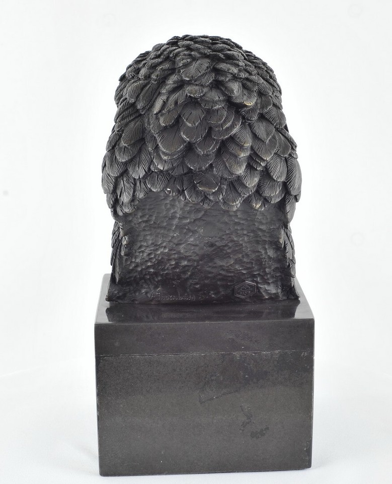 Art Nouveau Style Statue Sculpture Eagle Bird Wildlife Art Deco Style