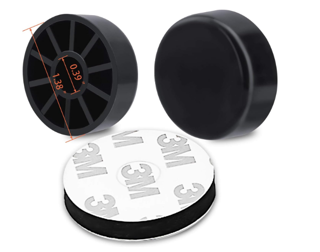 Forever Glides 11/2" Wrought Iron Glides Patio Furniture Feet 24 Pack