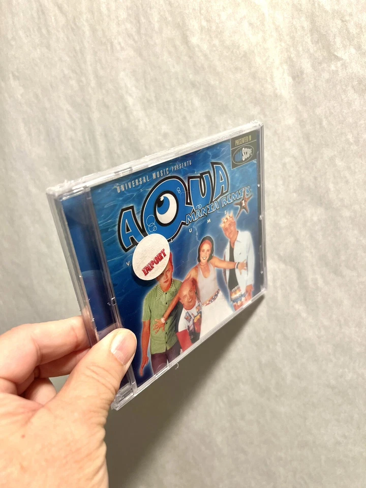 Aqua - “Mania Remix (Volume 1)” CD Import BARBIE GIRL -LOLLIPOP -Factory Sealed - Image 3 of 3