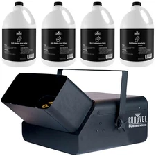 Chauvet DJ B-550 Bubble King Bubble Machine + 4 Bubble Fluid Gallon idjnow