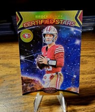Brock Purdy 2024 Panini Certified Mirror Gold Certified Stars /25 49ers 