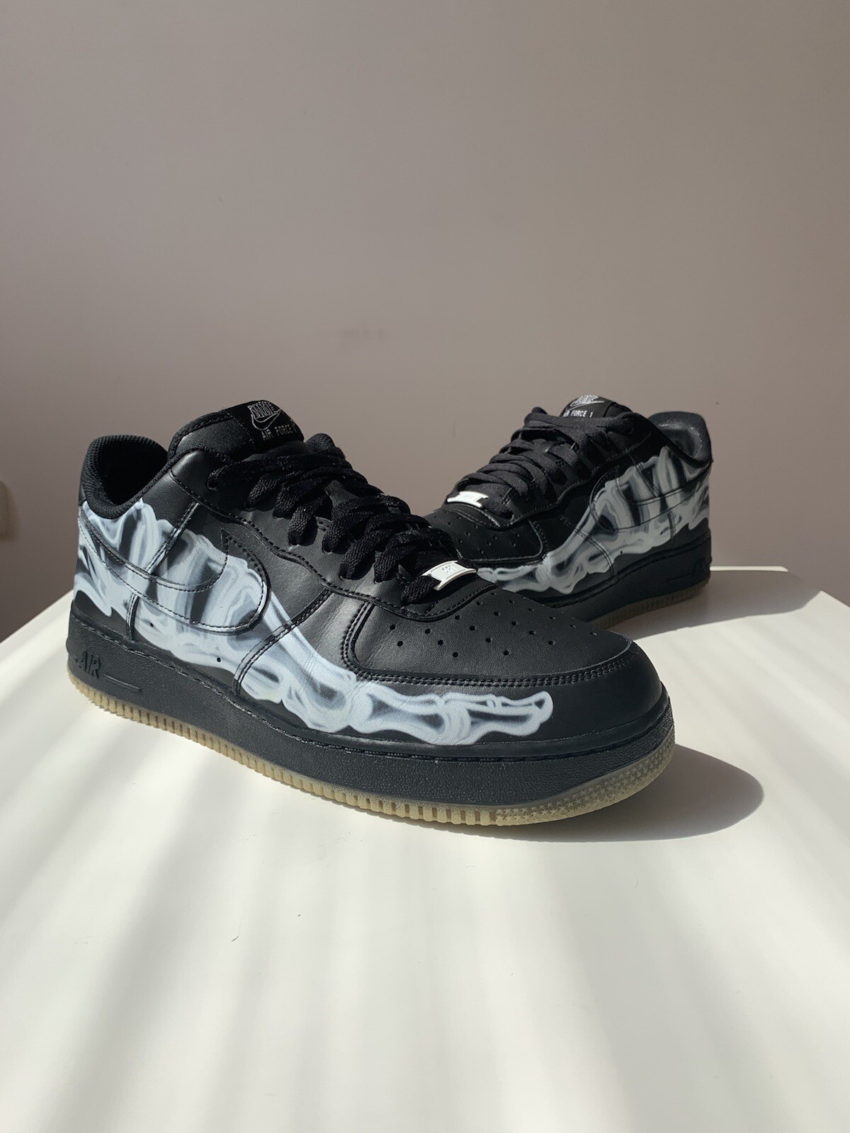 Size 12 - Nike Air Force 1 '07 QS Black 