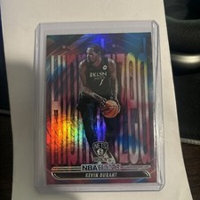 2021-22 NBA Hoops Kevin Durant Hipnotized Holo Basketball Card Panini *10