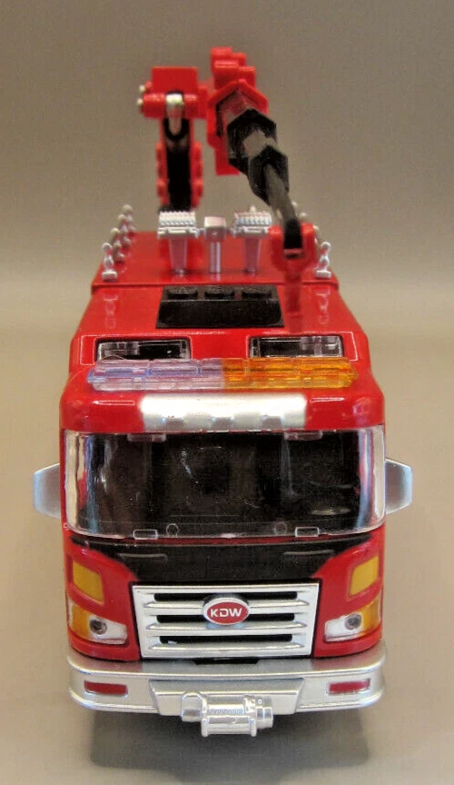 KDW Replica Kaidiwei Fire Rescue Vehicle with Crane,Heavy Rescue 1:50 Scale - Image 4 of 4