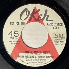Larry Williams Johnny Watson – A Quitter Never Wins Mercy, Mercy, Mercy Promo