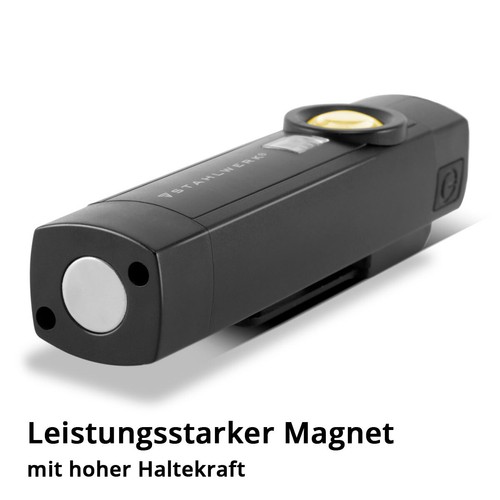 STAHLWERK LED Arbeitsleuchte 5 W Taschenlampe Werkstattlampe 4 Modi UV Akku USB - Bild 3 von 10