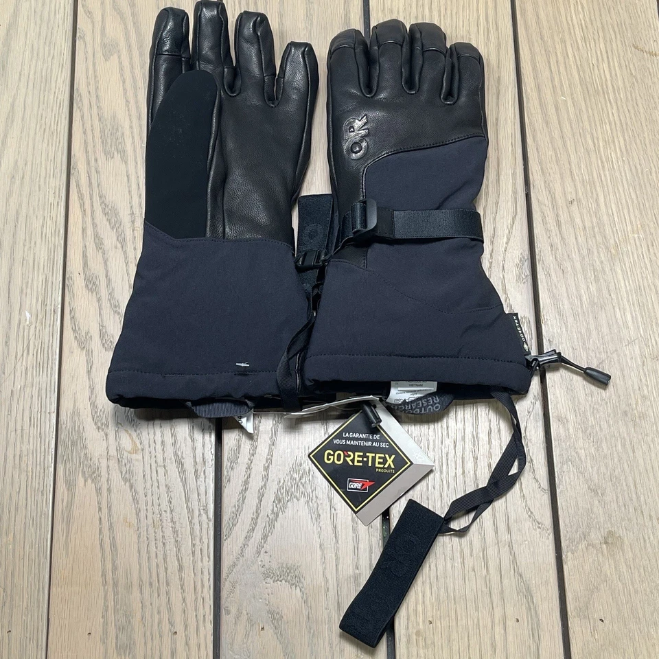 Outdoor Research Women's Small Carbide Sensor Gloves Black Storm Ski Gore Tex - Image 3 of 4