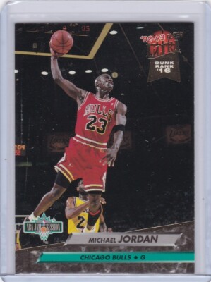1992 Fleer Ultra Basketball Card #216 Michael Jordan NBA Jam Session - NrMt-Mt